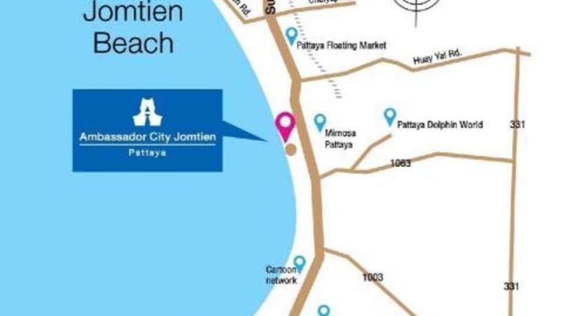 Ambassador City Jomtien Pattaya - Ocean Wing Praia de Jomtien Exterior foto